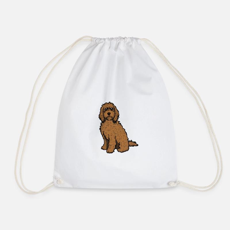Labradoodle - Turnbeutel - Weiß