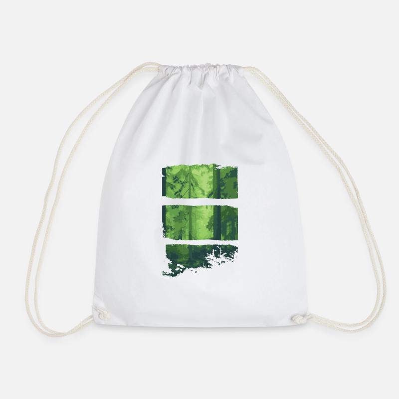 FORÊT - Sac de sport léger - blanc