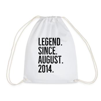 Légende depuis août 2014 - Sac de sport léger - blanc - Devant