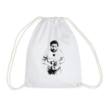 Lula Umbigo 13 - Drawstring Bag - white - Front
