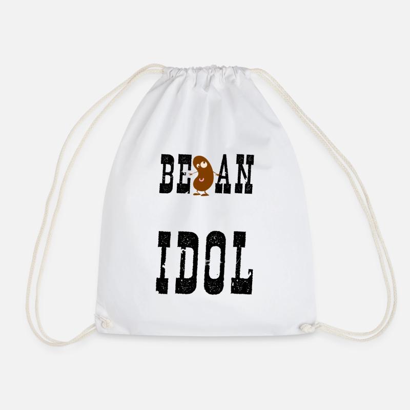Be an idol - Drawstring Bag - white