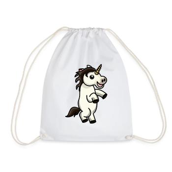 Unicorn - Turnbeutel - Weiß - Vorne