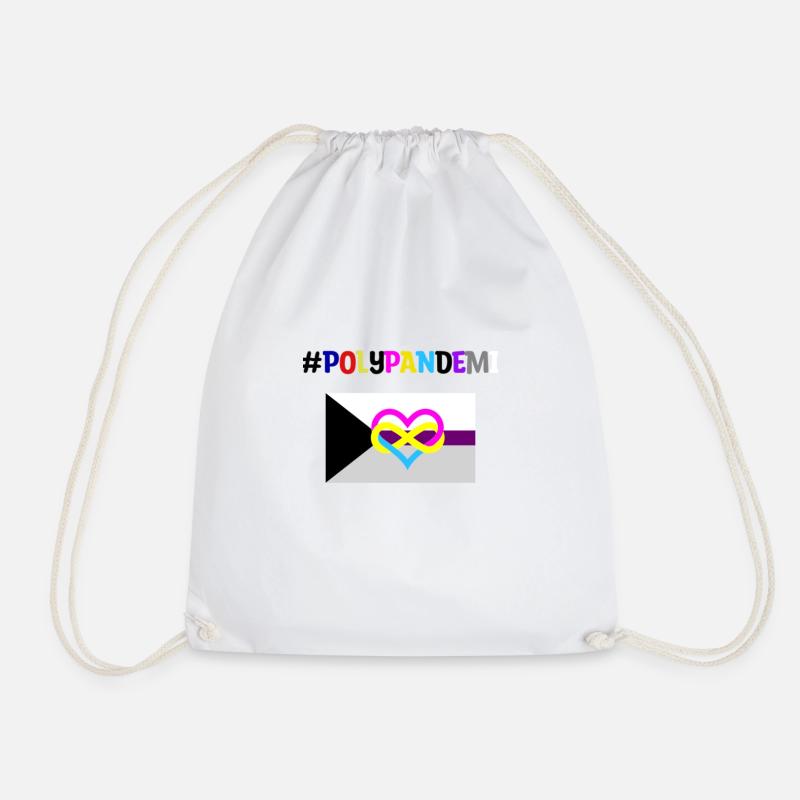 PolyPanDemi - Turnbeutel - Weiß