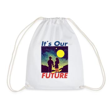our future shirt 4 - Turnbeutel - Weiß - Vorne