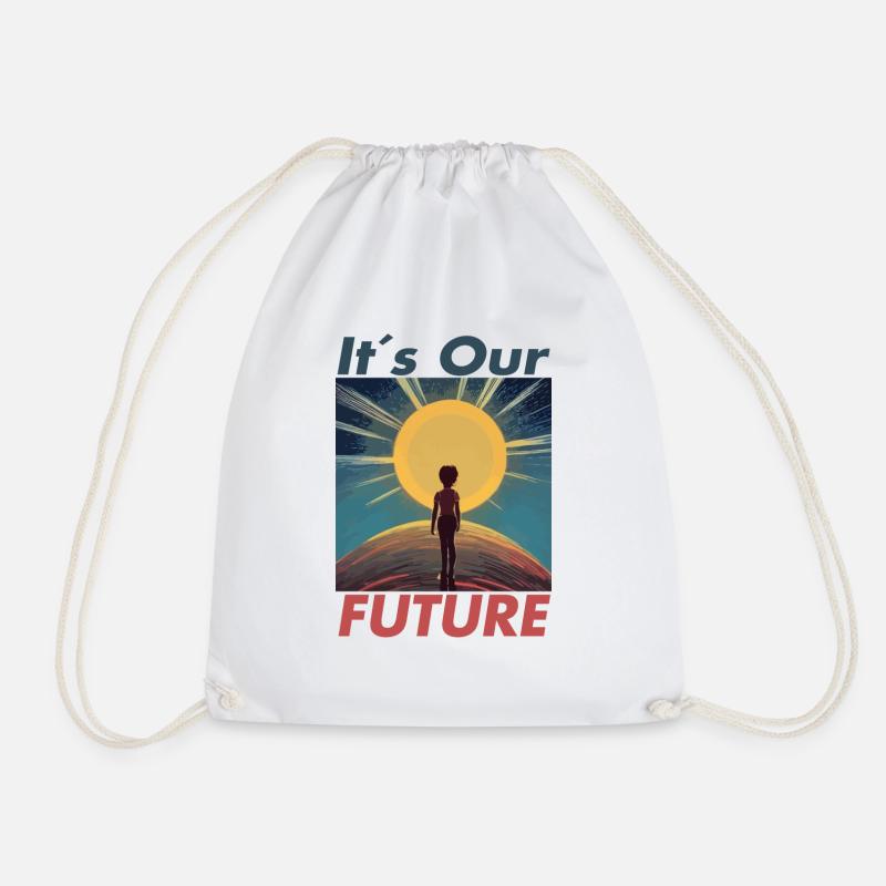our future shirt 5 - Turnbeutel - Weiß