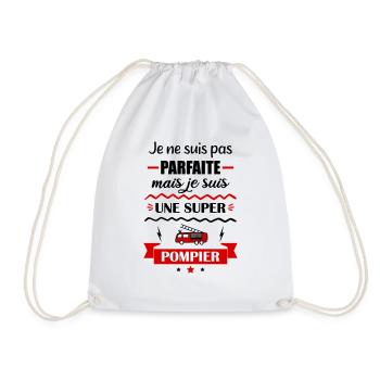 Pas parfaite pompier - Sac de sport léger - blanc - Devant