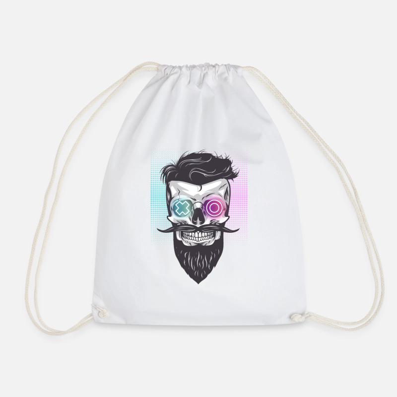 Neon Punk XO - Turnbeutel - Weiß