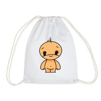 baby - Turnbeutel - Weiß - Vorne