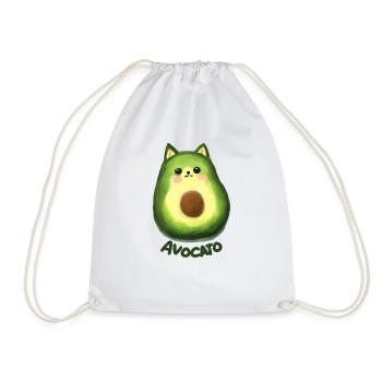 Avocato - Drawstring Bag - white - Front