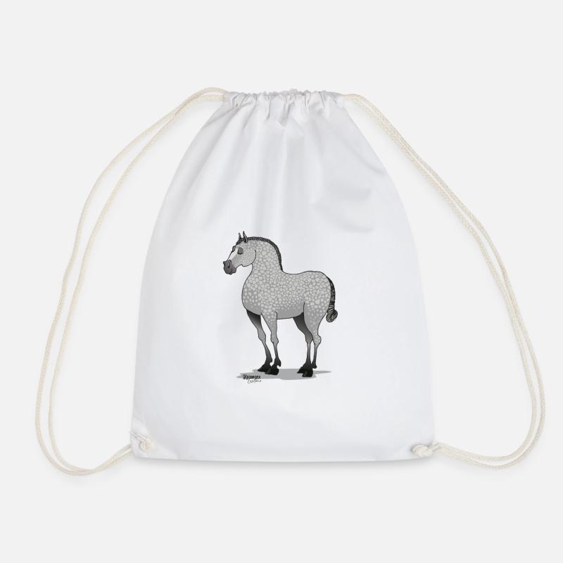 Kataworx Lusitano 01 - Turnbeutel - Weiß