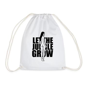 Let the Jungle Grow - Turnbeutel - Weiß - Vorne
