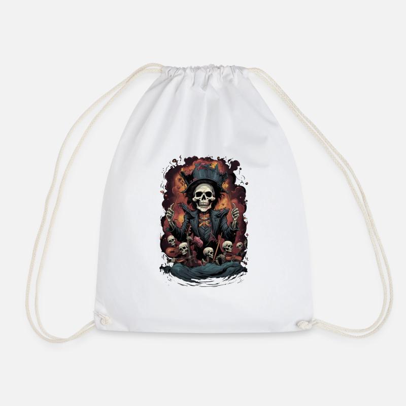 Conductor - Drawstring Bag - white