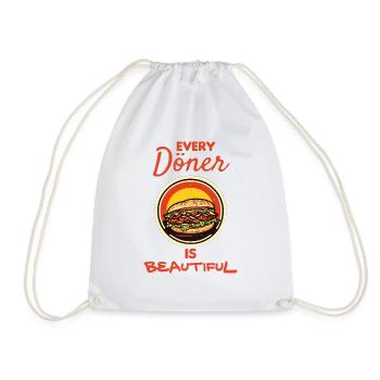 Every Döner Is Beautiful - Turnbeutel - Weiß - Vorne