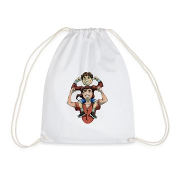 Super Maman - Sac de sport léger - blanc - Devant