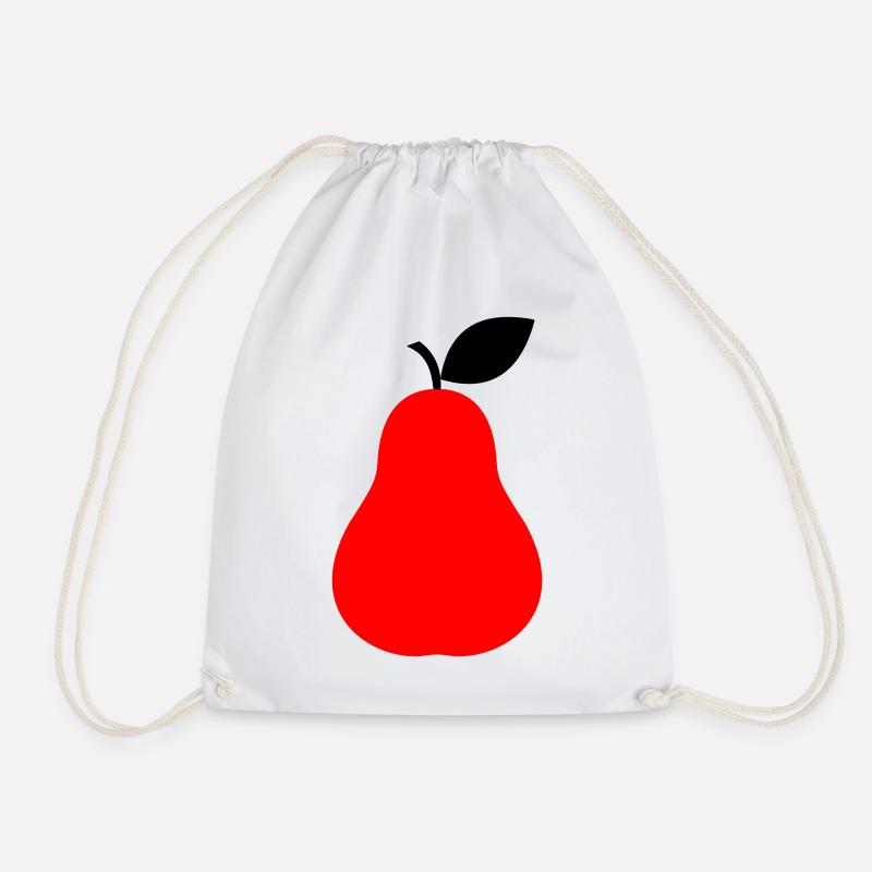 Pear Fruit Fruit - Drawstring Bag - white