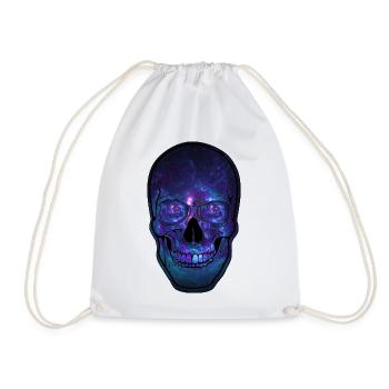 Galaktischer Totenkopf Nebula - Turnbeutel - Weiß - Vorne