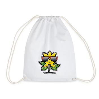 Dessin animé Citron - Sac de sport léger - blanc - Devant