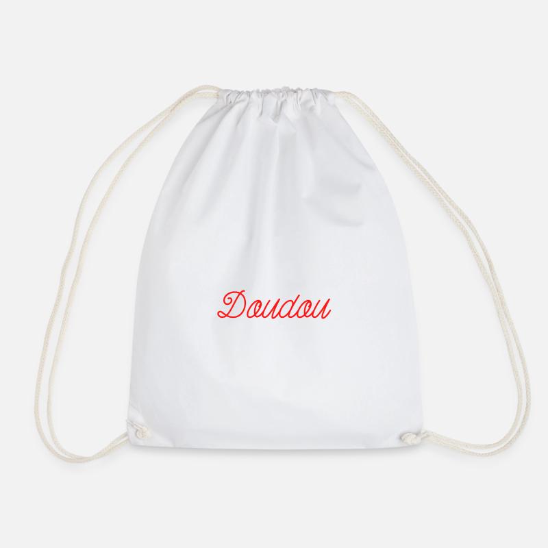 DOUDOU idée cadeau accessoire et tshirt - Sac de sport léger - blanc