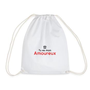 tu es mon amoureux - Sac de sport léger - blanc - Devant