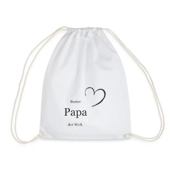 Bester Papa der Welt - Turnbeutel - Weiß - Vorne