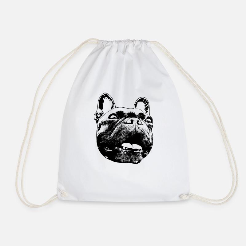 Bully Love - Drawstring Bag - white