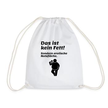 Das ist kein Fett 2 - Turnbeutel - Weiß - Vorne