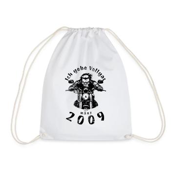 16ème anniversaire Je tourne à plein régime depuis 03/2009 - Sac de sport léger - blanc - Devant