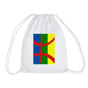 Drapeau Amazigh inversé - Sac de sport léger - blanc - Devant