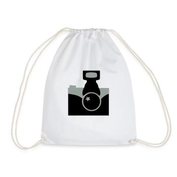 Appareil photo - Sac de sport léger - blanc - Devant