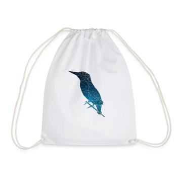 martin-pêcheur - Sac de sport léger - blanc - Devant