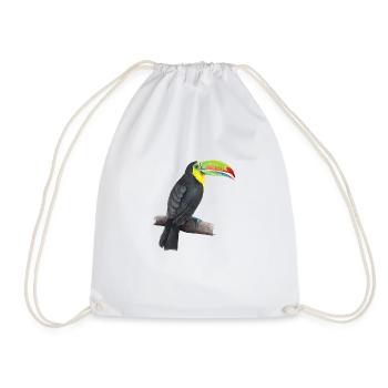tucan - Turnbeutel - Weiß - Vorne