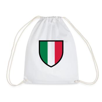 Stemma Italia - blason Italie - Italia flag (T) - Sac de sport léger - blanc - Devant
