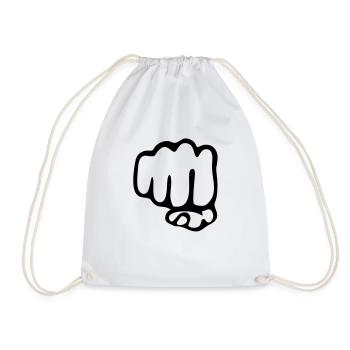 Puño - Sac de sport léger - blanc - Devant