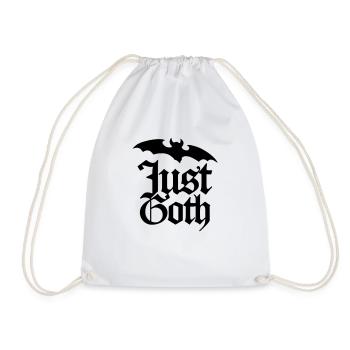 Just Goth - Turnbeutel - Weiß - Vorne