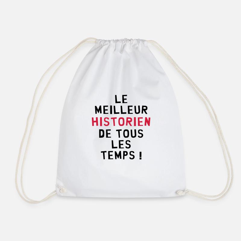 Histoire / Historien / Historienne / Ecole / Prof - Sac de sport léger - blanc