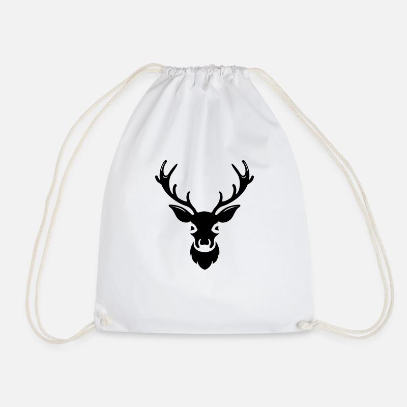 cerf - Sac de sport léger - blanc