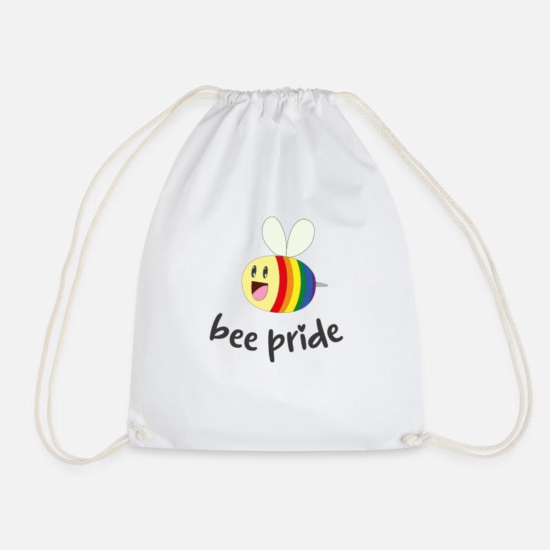 bee pride - Turnbeutel - Weiß