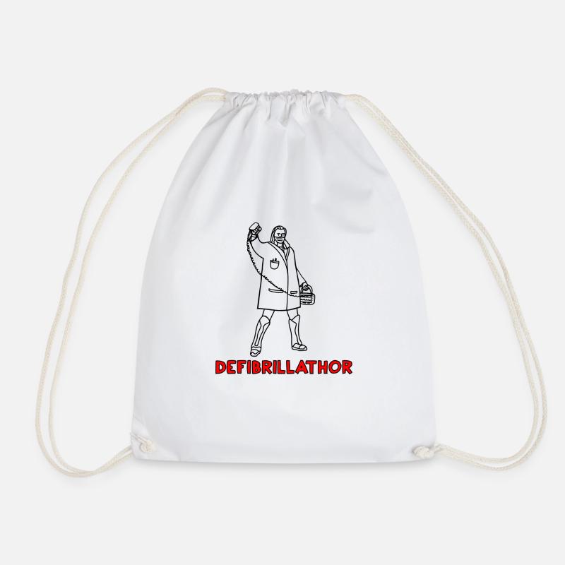 Defibrillator! - Turnbeutel - Weiß