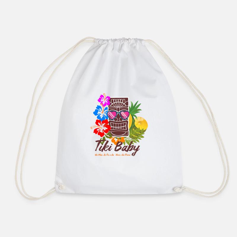 TIKI BABY - Turnbeutel - Weiß