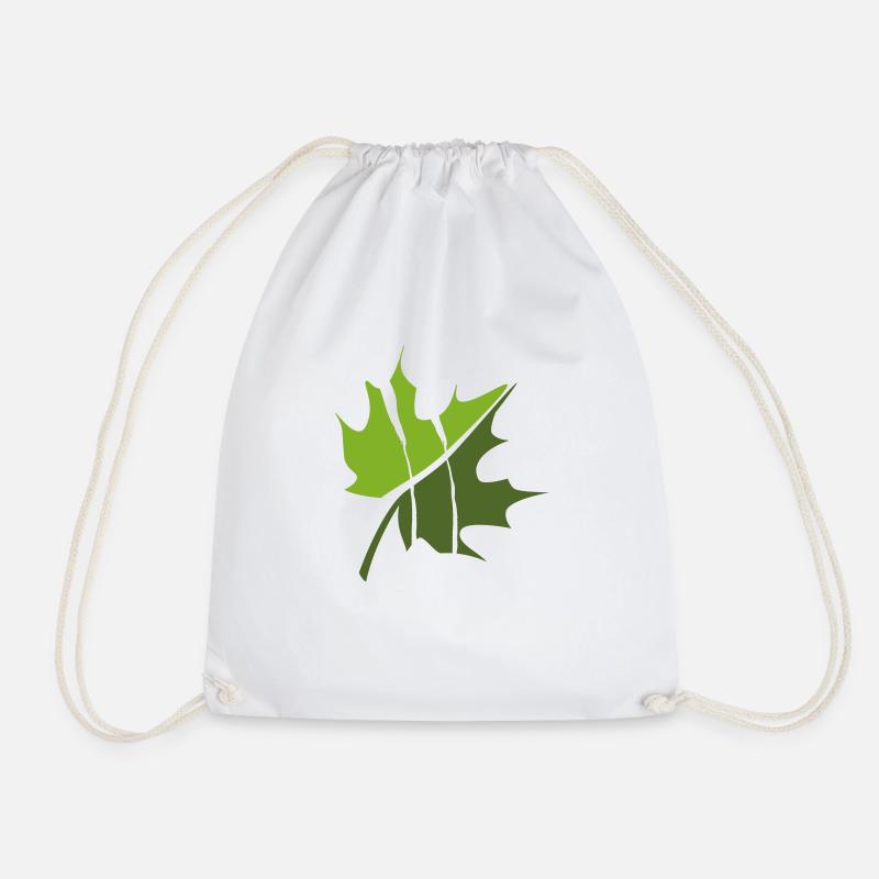 GOWILD Maple Leaf - Turnbeutel - Weiß