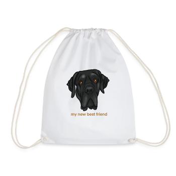 they will freak out - Drawstring Bag - white - Front