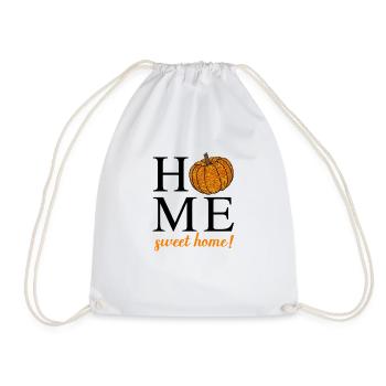 Home Sweet Home - Drawstring Bag - white - Front