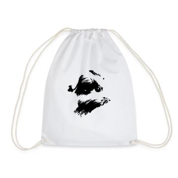 Cochon d’Inde Animal Mignon Rongeur Animal Vecteur - Sac de sport léger - blanc - Devant