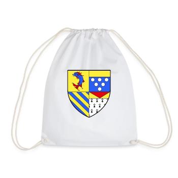 Department of Drome Drôme 26 - Drawstring Bag - white - Front