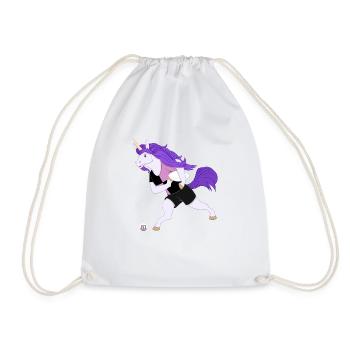 Ruggers Unicorn - Drawstring Bag - white - Front