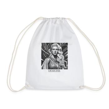 GREEK DEMETER - Turnbeutel - Weiß - Vorne