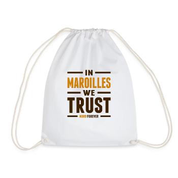 In maroilles we trust - Nord - Sac de sport léger - blanc - Devant