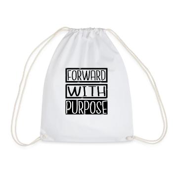 Progress Growth Change Development Enthusiasm - Drawstring Bag - white - Front