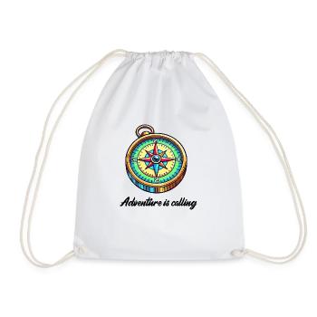 Boussole Aventure - Sac de sport léger - blanc - Devant