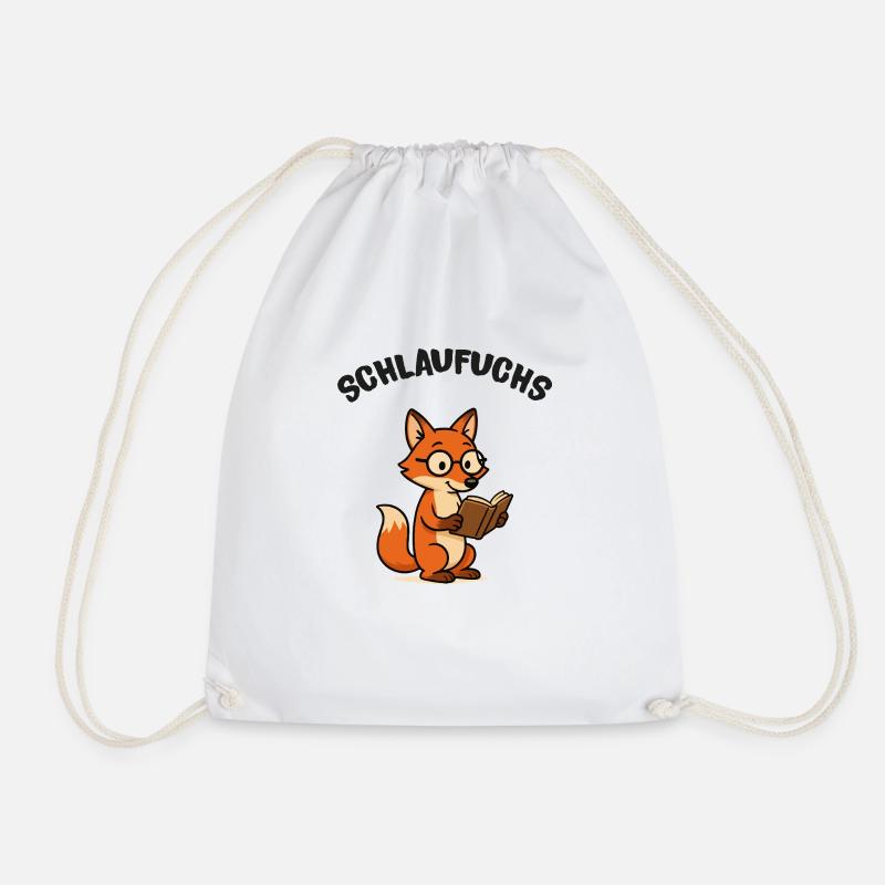 fuchs schlaufuchs - Turnbeutel - Weiß